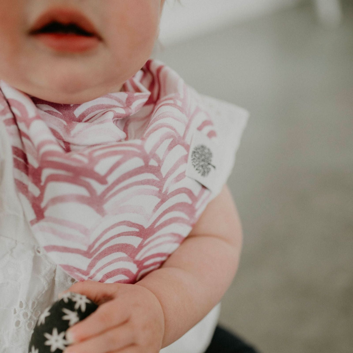 Rose Bandana Bib Set (8 pack) — Parker Baby Co.