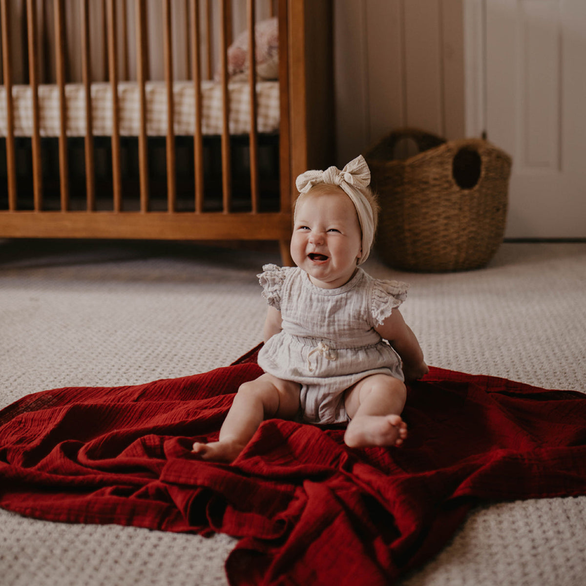 Rose Swaddle Set — Parker Baby Co.