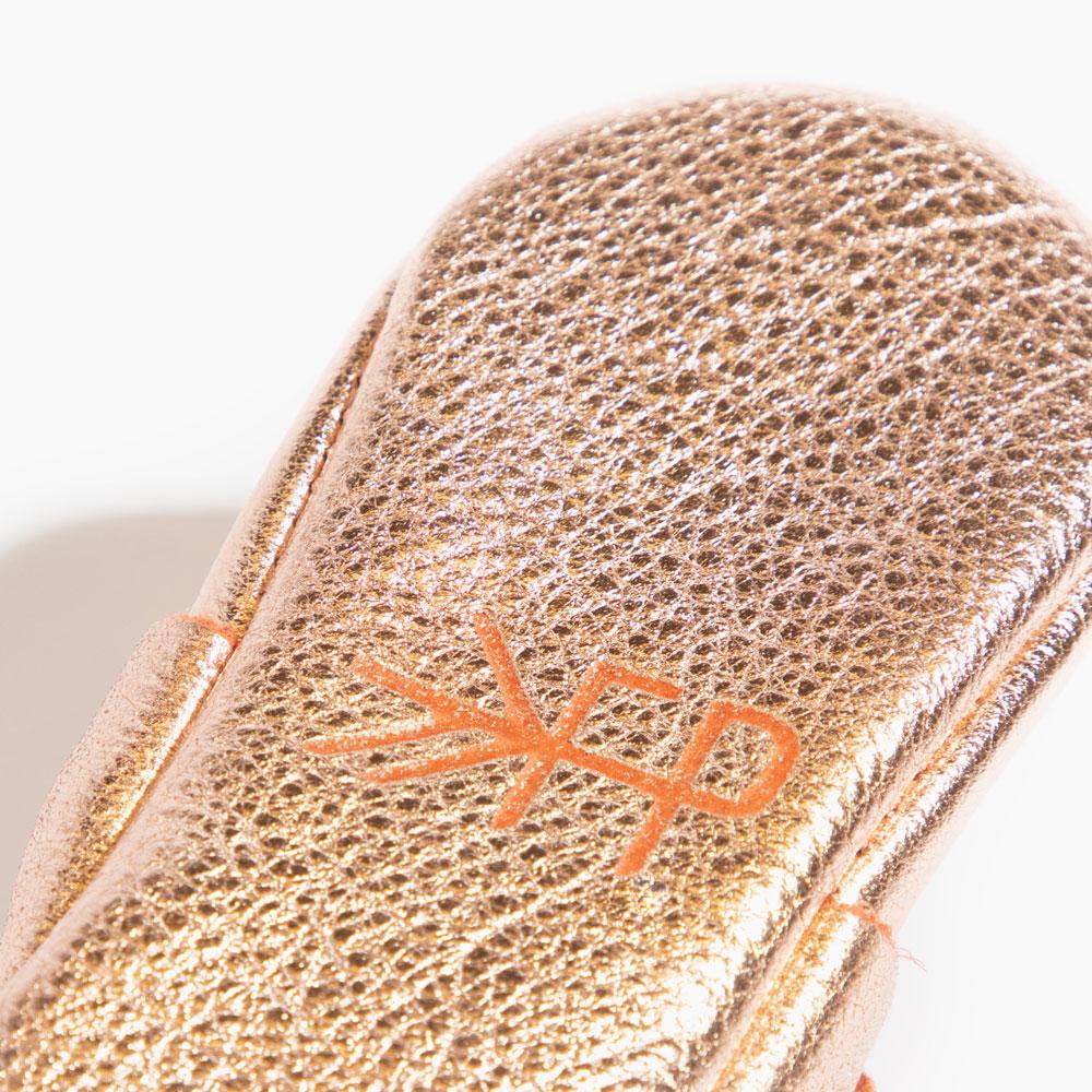 Rose Gold Mary Jane Baby Shoe — Freshly Picked