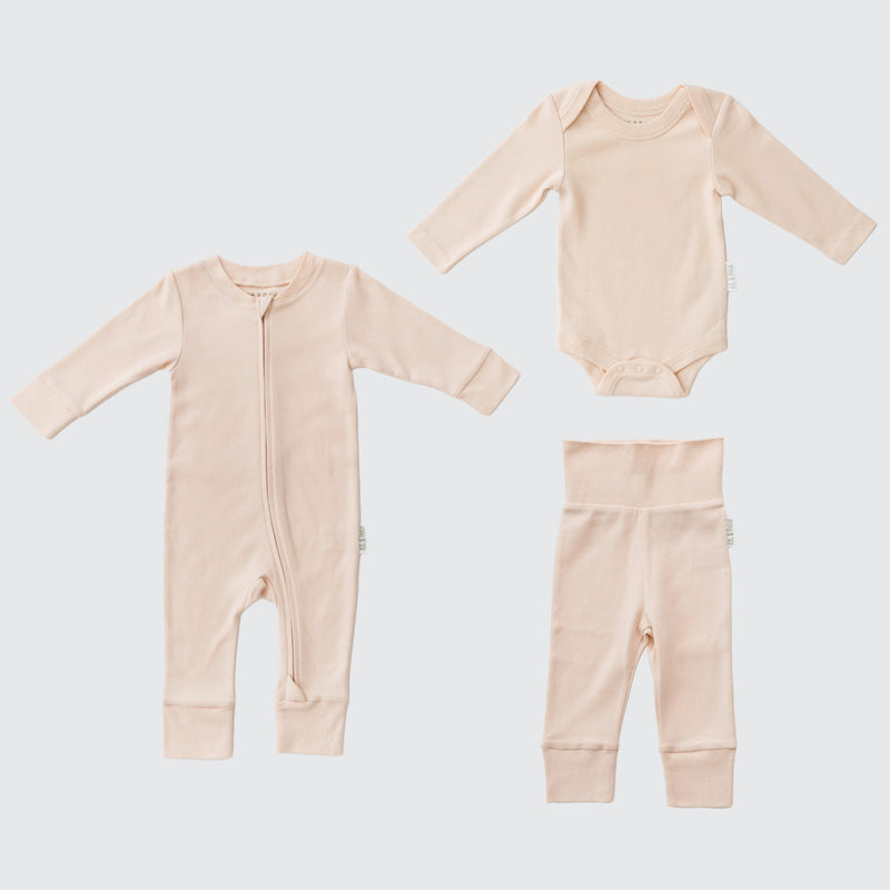 Cozy Comfort Bundle in Rosy Peach — Kit & Petal