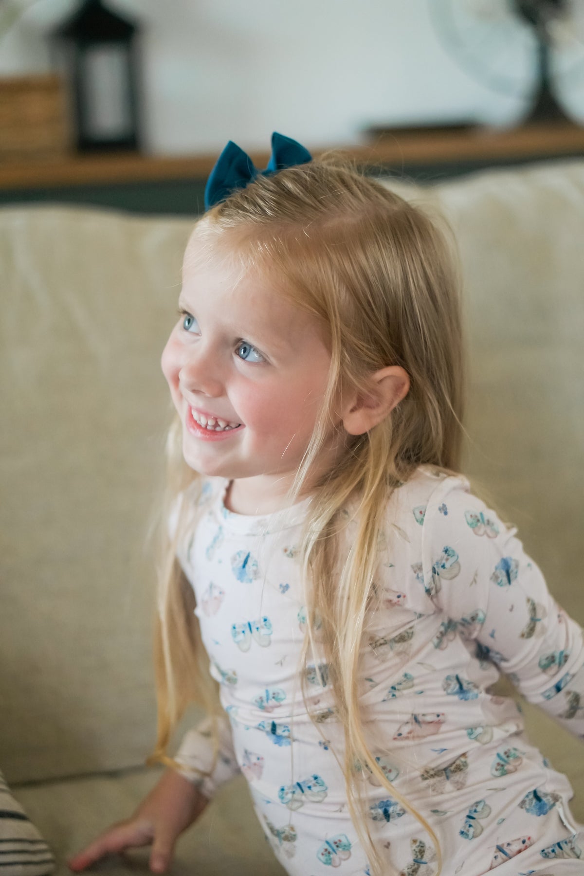 Luna Moths 2pc Bamboo Pajamas — Little Joy Co.