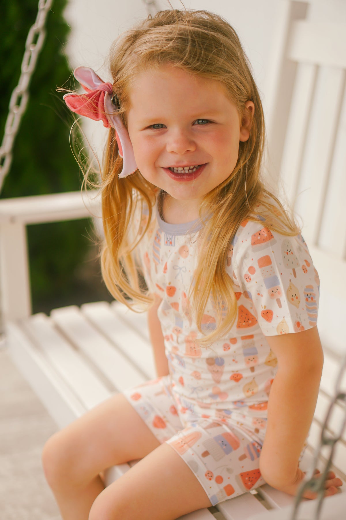 Sweet Summertime 2pc Bamboo Pajamas — Little Joy Co.