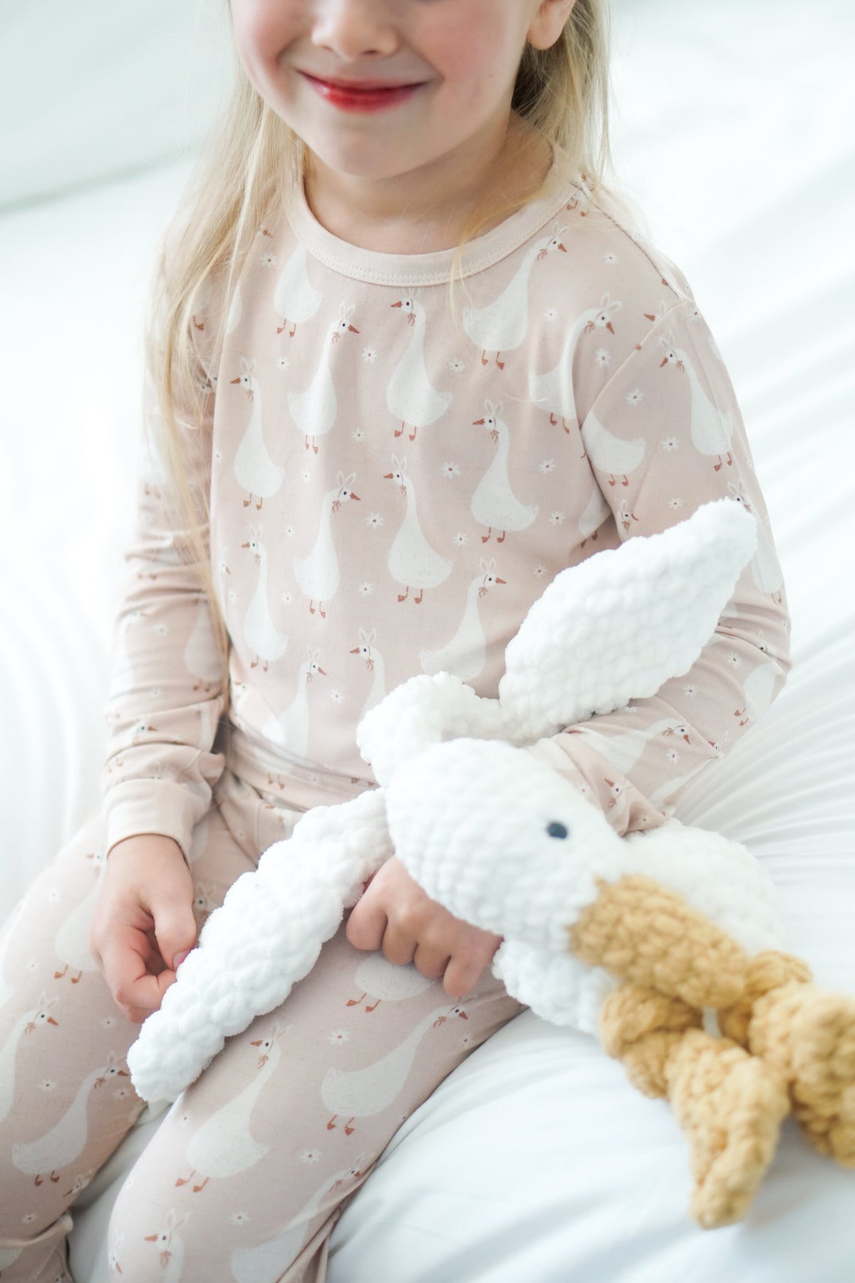 Silly Goose on the Loose 2pc Bamboo Pajamas — Little Joy Co.