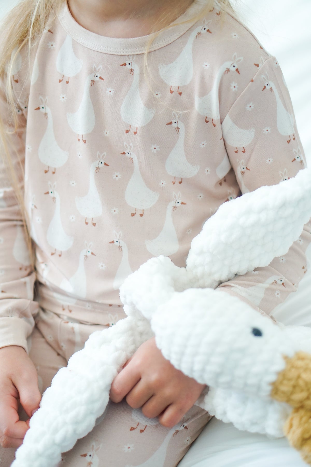 Silly Goose on the Loose 2pc Bamboo Pajamas — Little Joy Co.