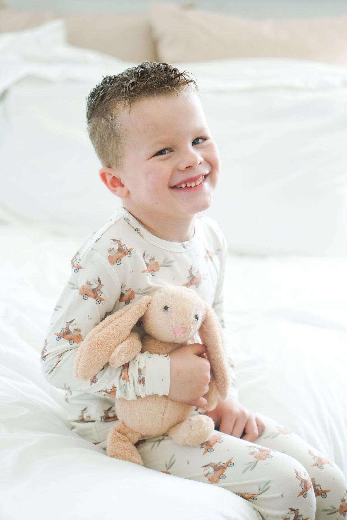 Cottontail Cruisers 2pc Modal Pajamas — Little Joy Co.