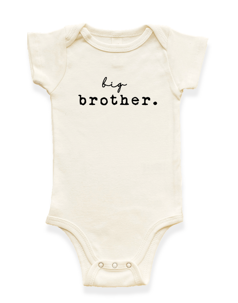 Big Brother Organic Baby Bodysuit — Tenth & Pine