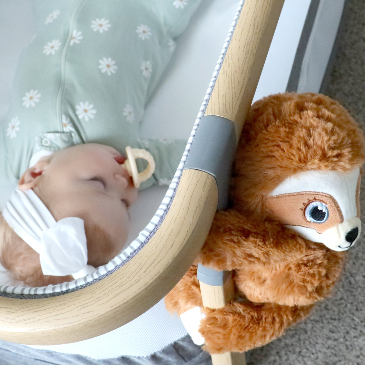 Baby Shusher Sloth – Plush Sound Machine with Real Shushing Sound & Smart Cry Detection — Shusher