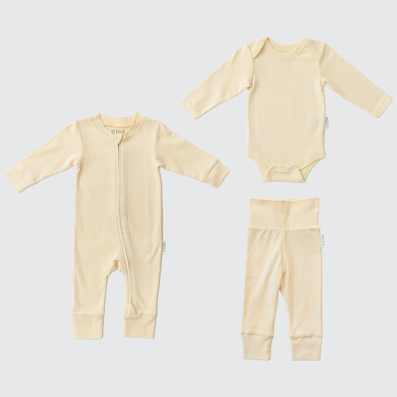 Cozy Comfort Bundle in Sunny Yellow — Kit & Petal