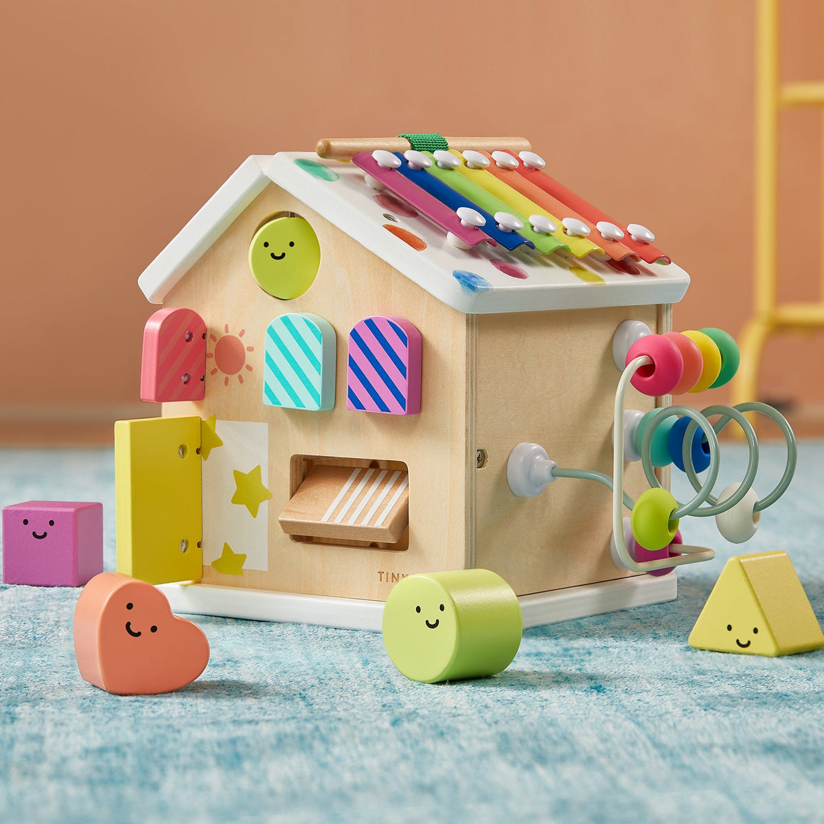 Tiny Land® Cottage Activity Cube - Rainbow — Tiny Land
