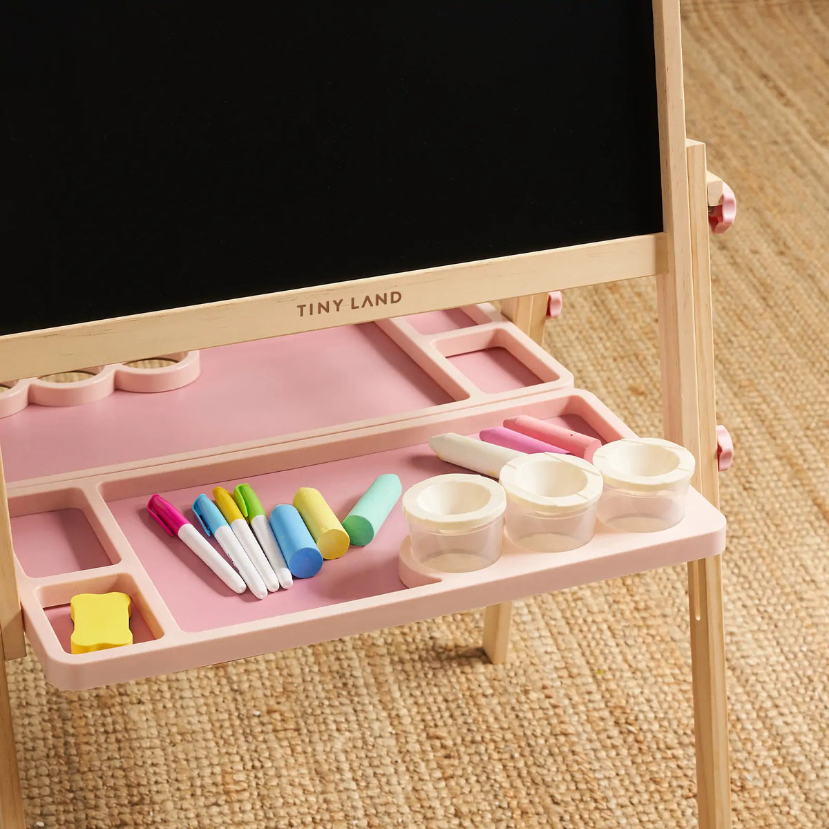 Tiny Land® Pink Magnitales Easel & Paper Roll Set — Tiny Land
