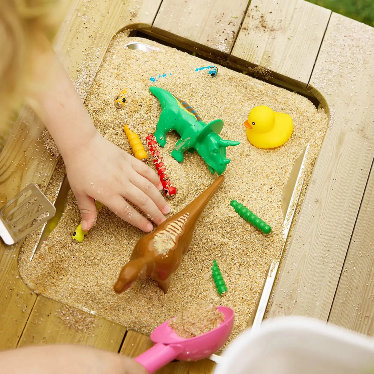 Tiny Land® Mud Kitchen - DuoPlay Outdoor Play Kitchen for Kids — Tiny Land