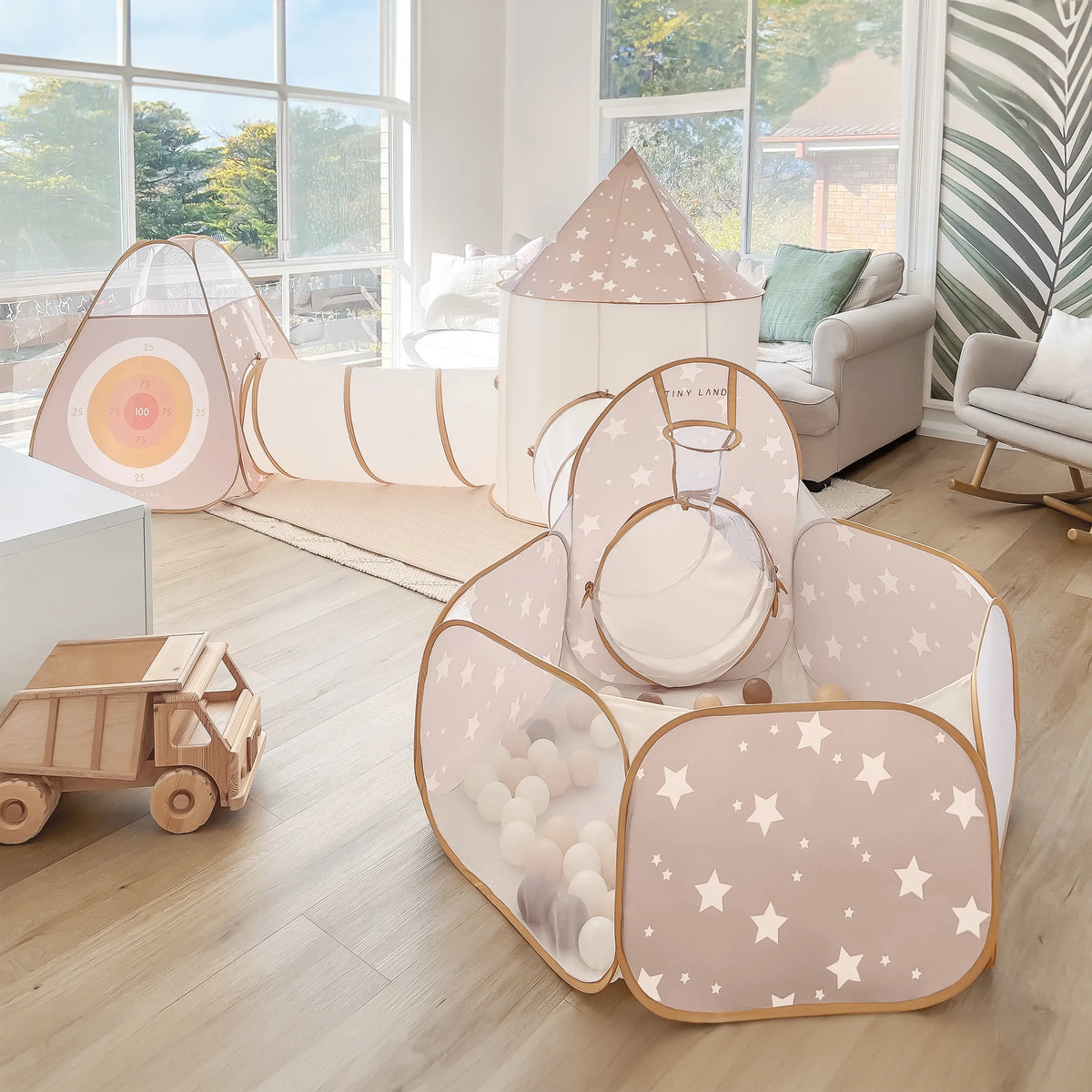 Tiny Land® Discovery 5-in-1 Play Tunnel With no Balls — Tiny Land