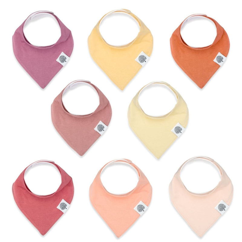 Vail Bandana Bib Set (8 pack) — Parker Baby Co.
