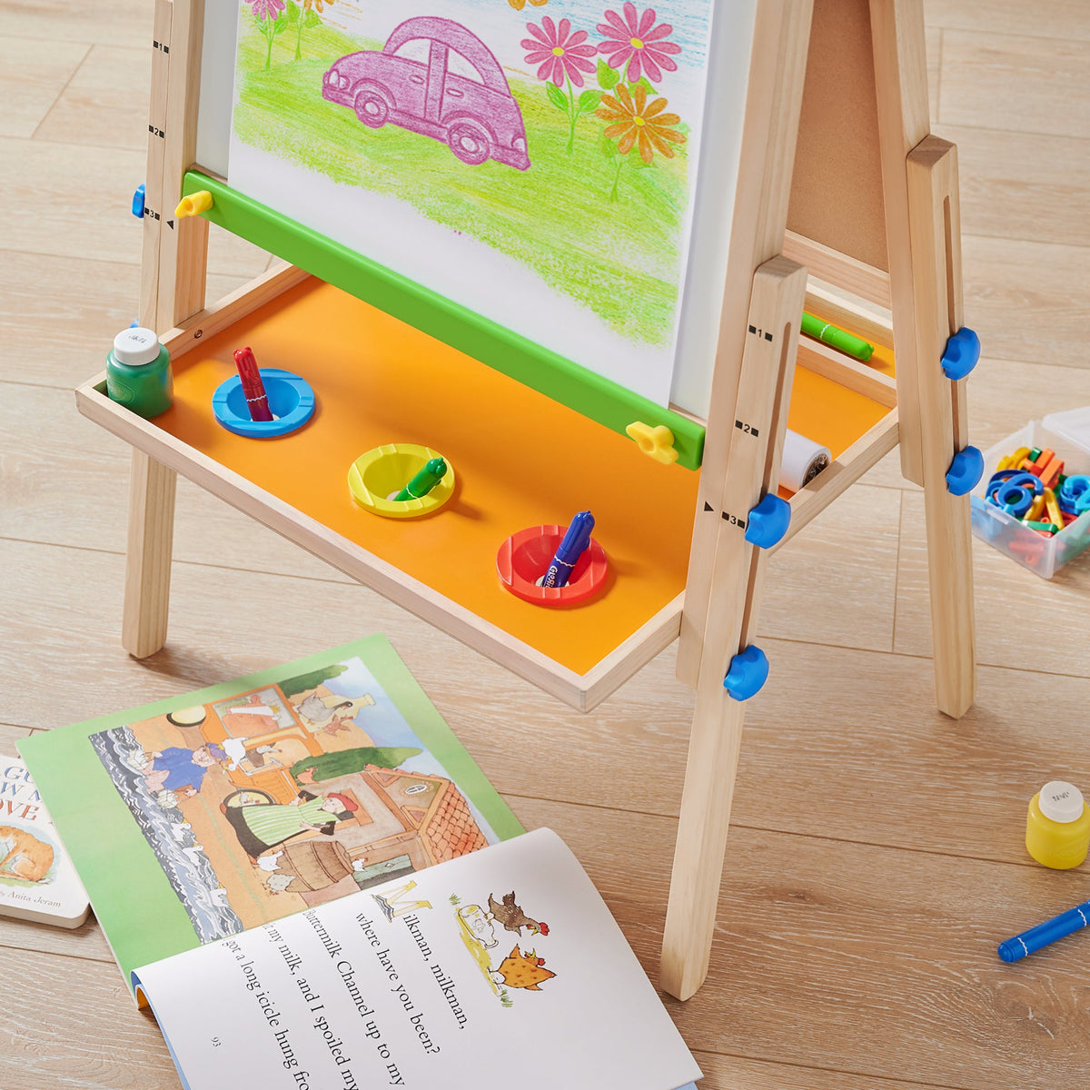 Tiny Land® 3-in-1 Art Easel & Paper Roll Set — Tiny Land
