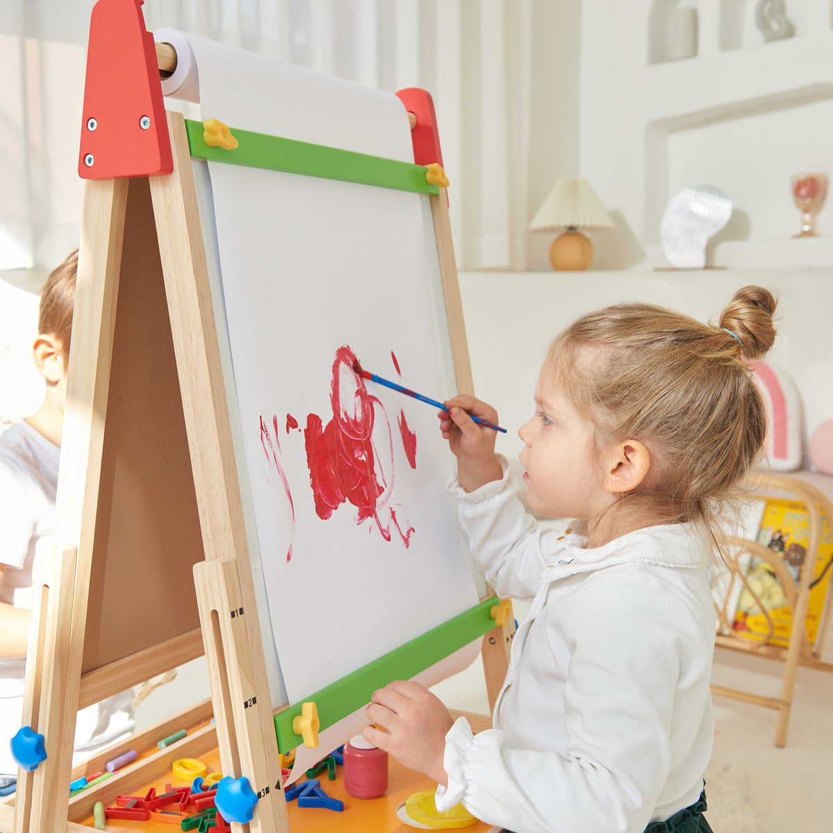 Tiny Land® 3-in-1 Art Easel & Paper Roll Set — Tiny Land