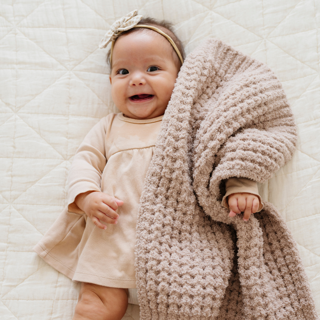 Waffle Knit Mini Blankets — Saranoni
