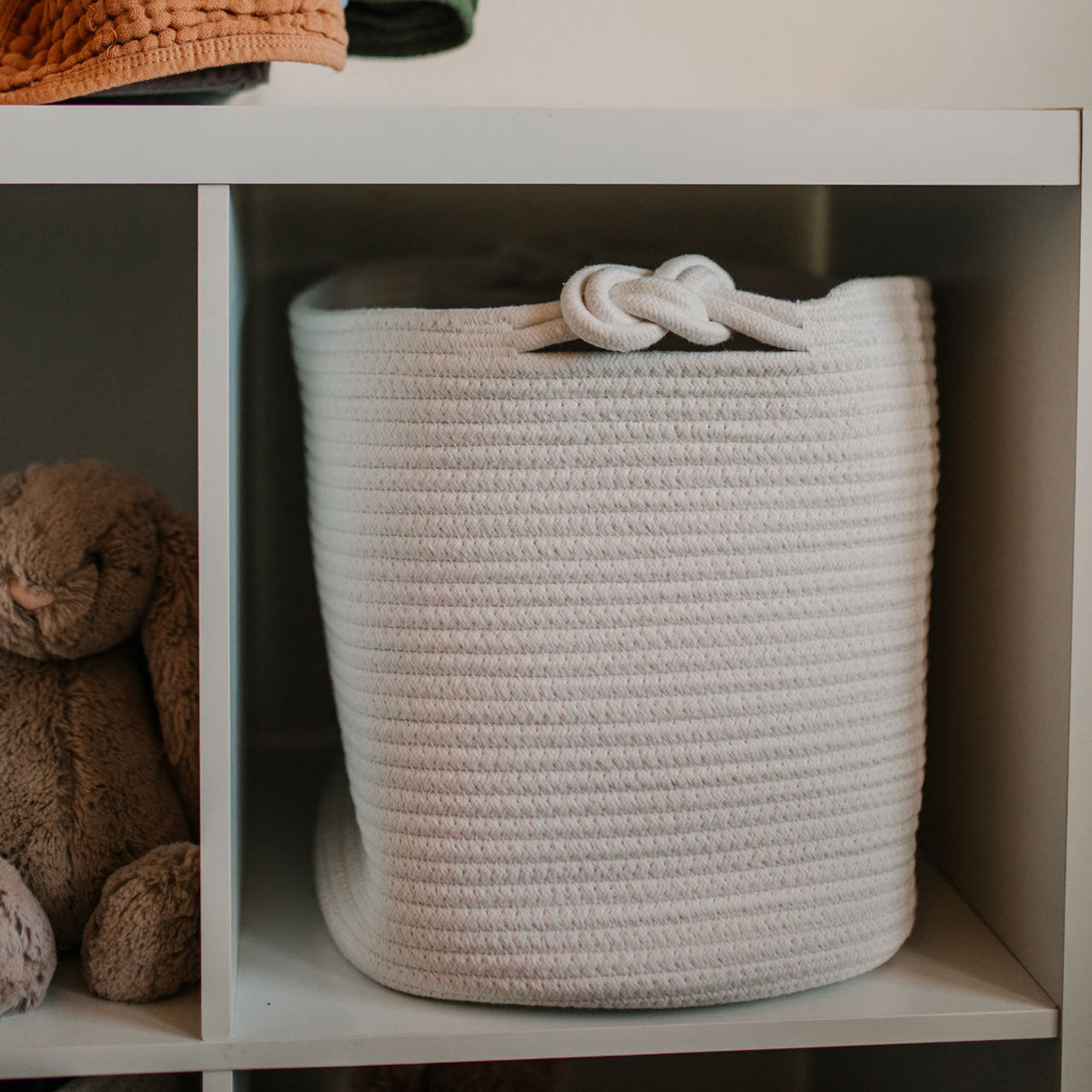 Rope Cube Storage Basket — Parker Baby Co.