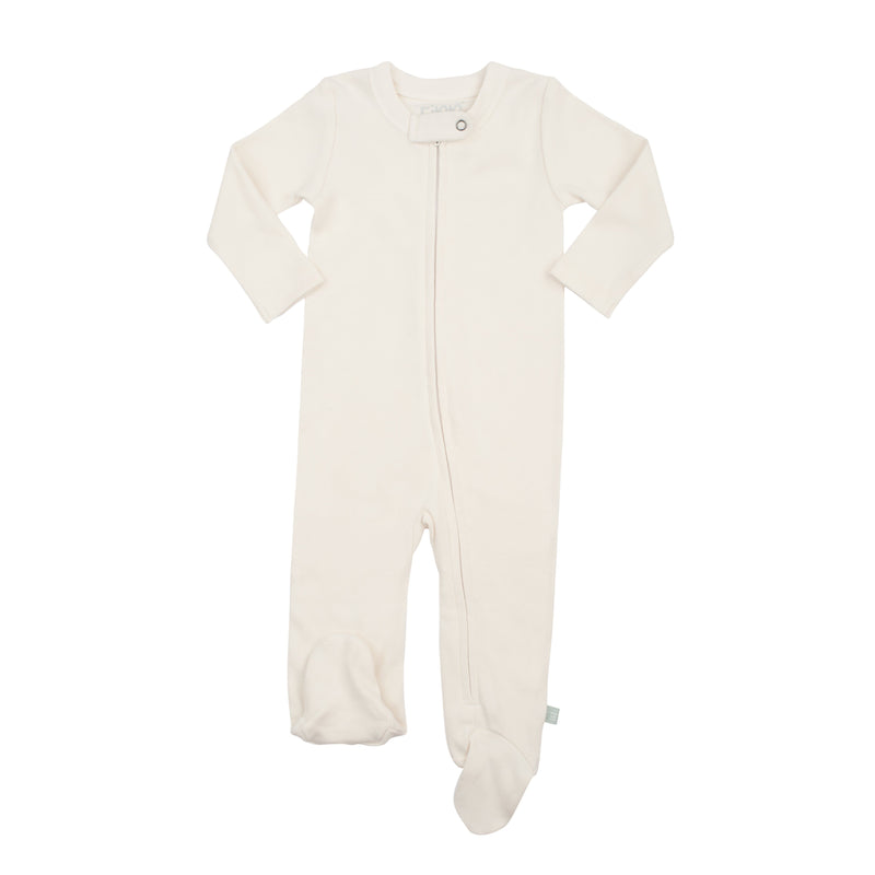 footie | ivory — Finn + Emma