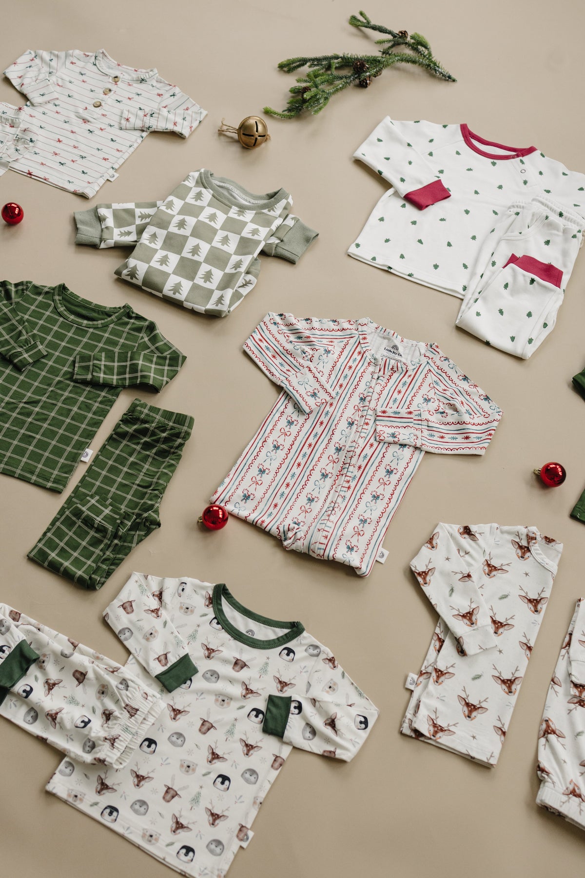 North Pole Pals 2pc Bamboo Pajamas — Little Joy Co.