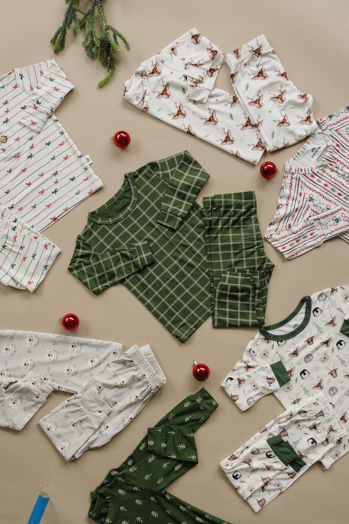Reindeer Games 2pc Bamboo Pajamas — Little Joy Co.