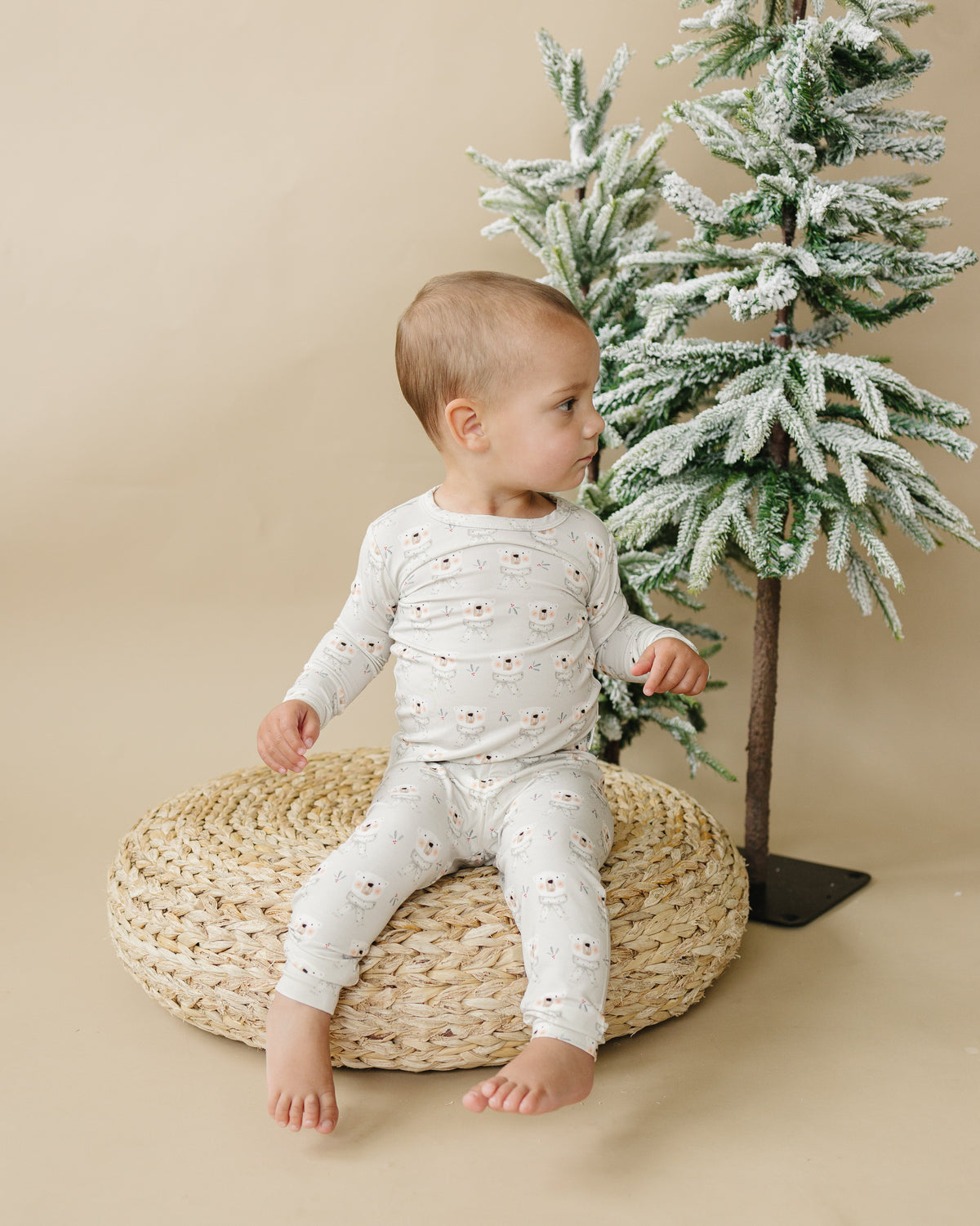 Polar Bear 2pc Bamboo Pajamas — Little Joy Co.