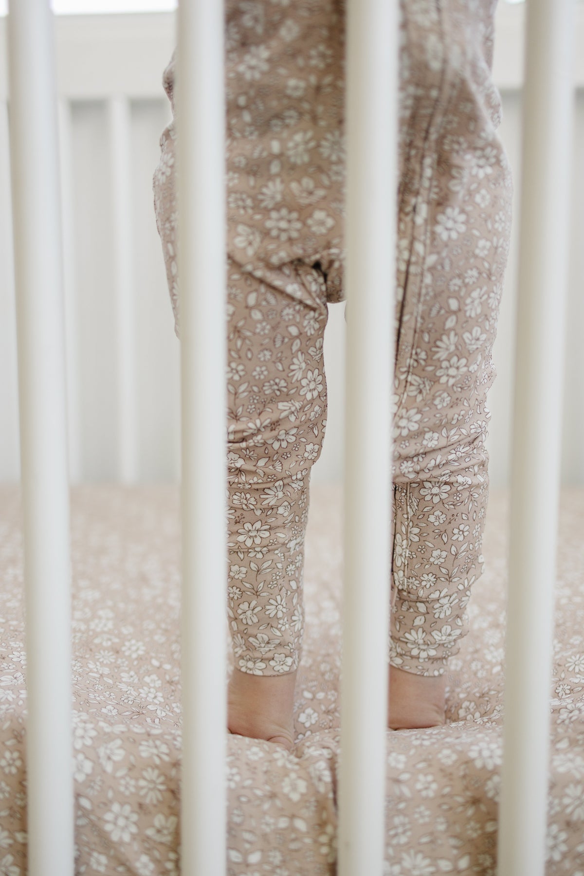 Dainty Ditsy Bamboo Crib Sheet — Little Joy Co.