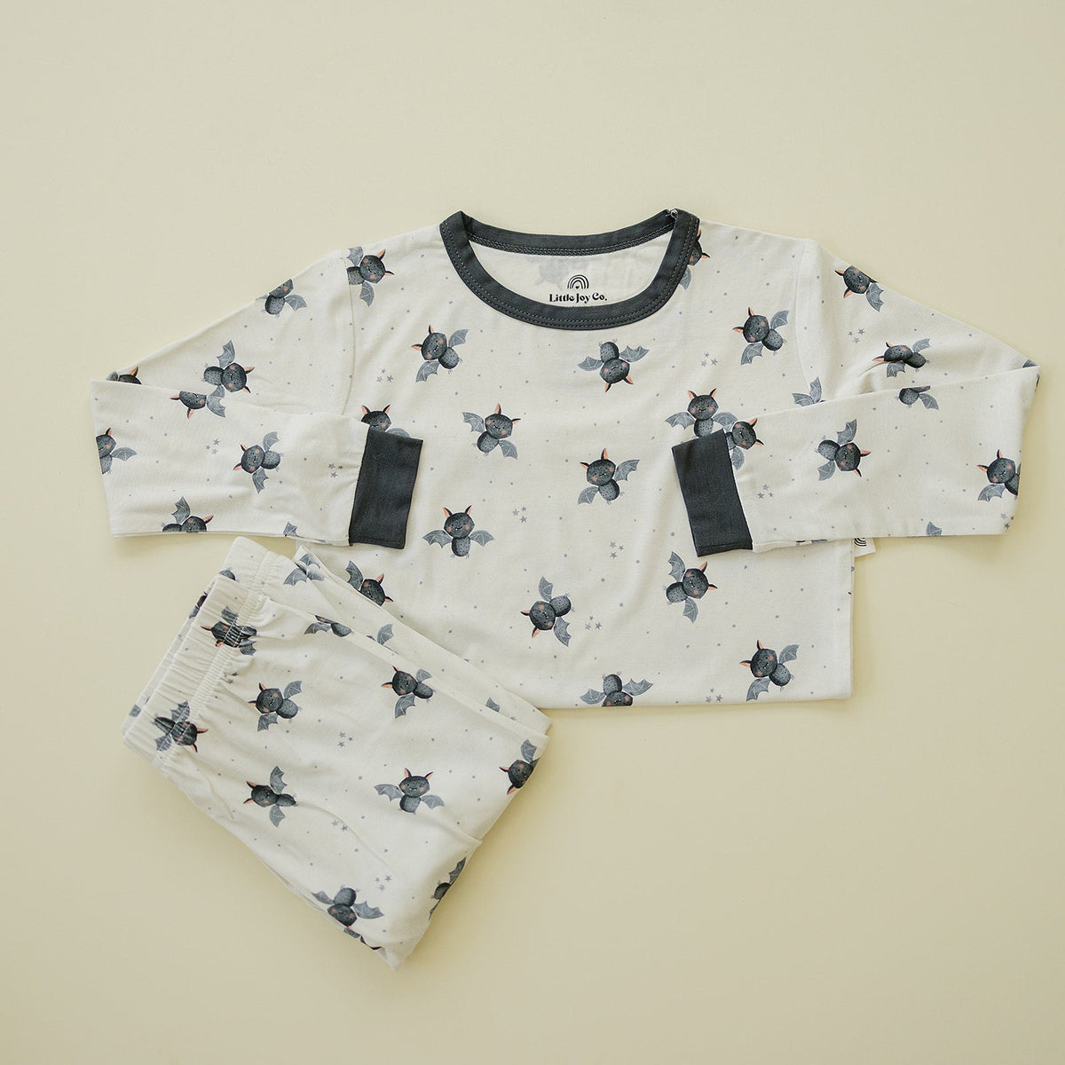 Batty for Bedtime 2pc Bamboo Pajamas — Little Joy Co.