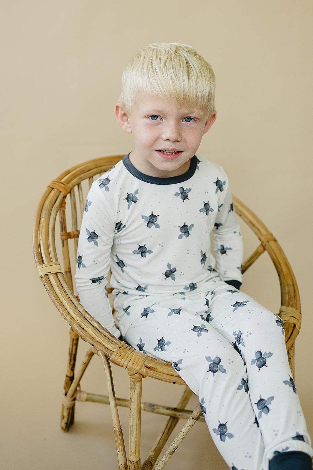 Batty for Bedtime 2pc Bamboo Pajamas — Little Joy Co.