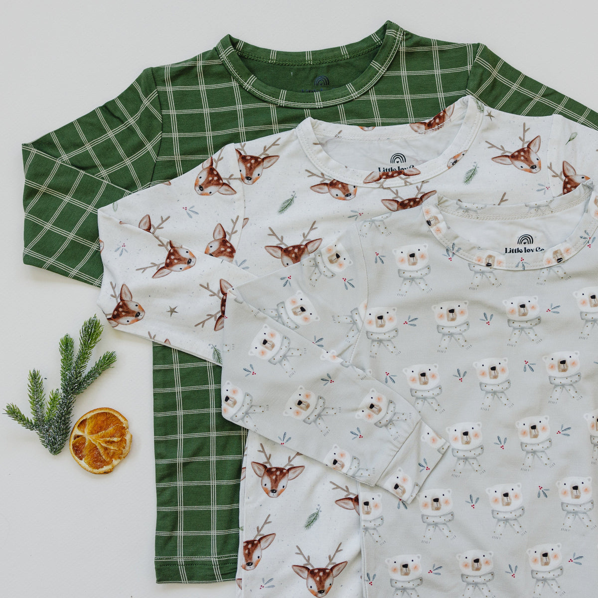 Reindeer Games 2pc Bamboo Pajamas — Little Joy Co.