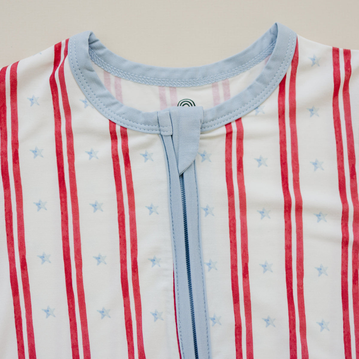 Stars & Stripes Bamboo Shorty Pajamas — Little Joy Co.