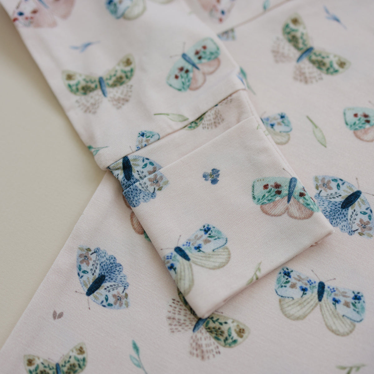 Luna Moths Bamboo Zippy Pajamas — Little Joy Co.