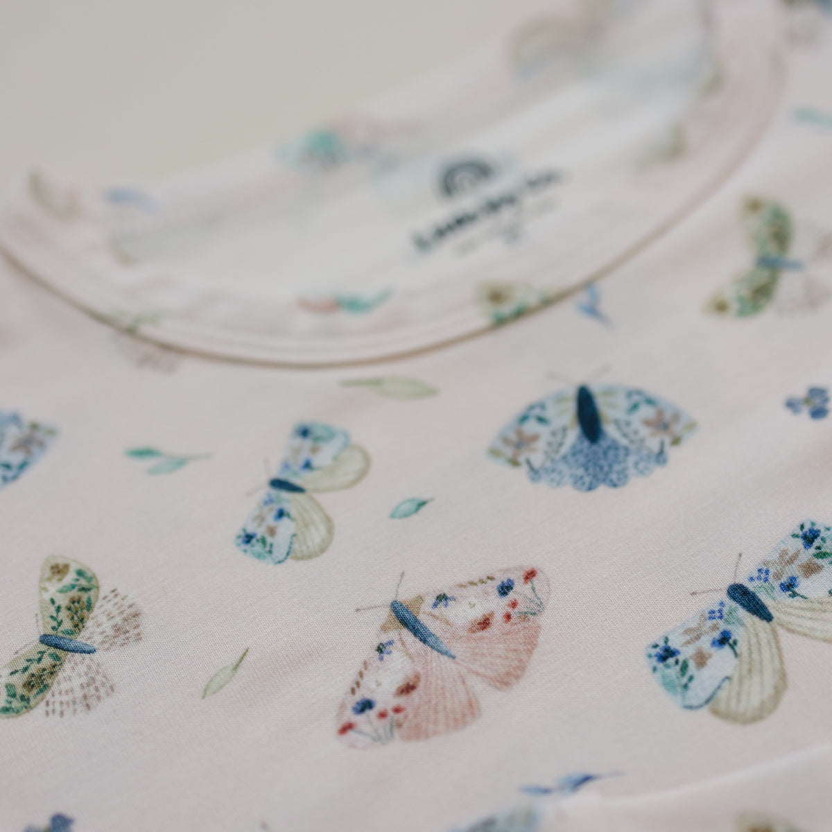Luna Moths 2pc Bamboo Pajamas — Little Joy Co.