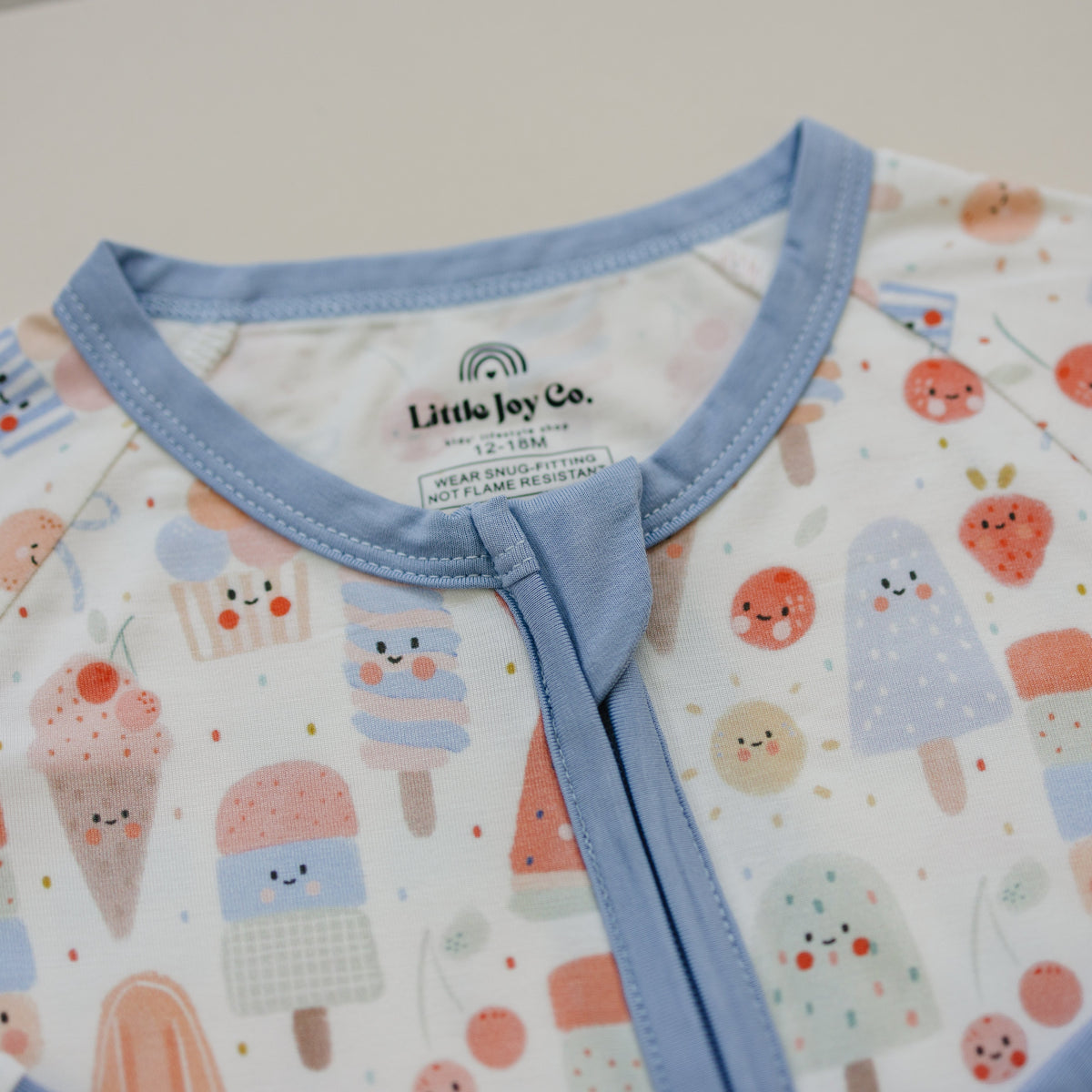 Sweet Summertime Bamboo Zippy Pajamas — Little Joy Co.
