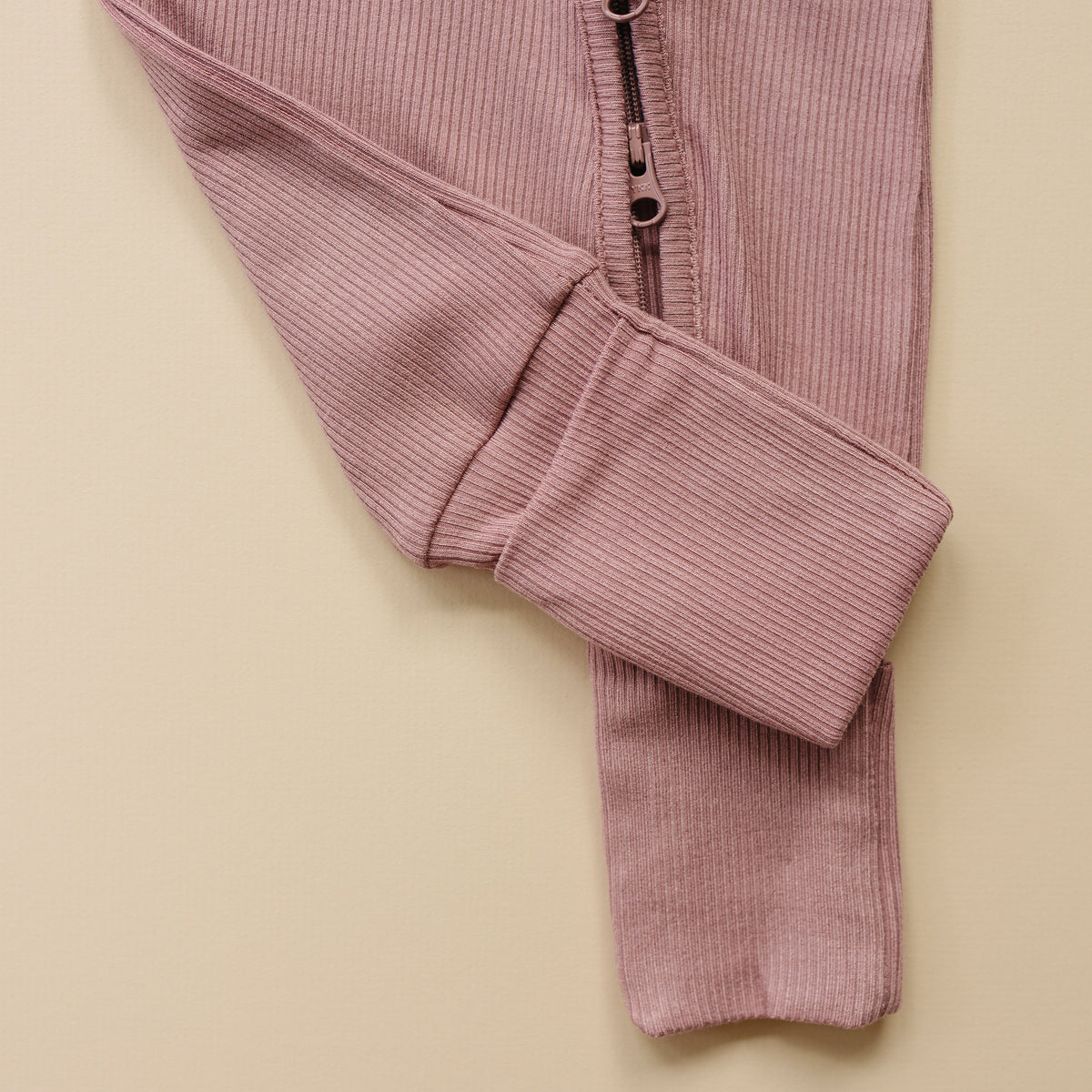 Solid Ribbed Bamboo Zippy Romper - more colors — Little Joy Co.