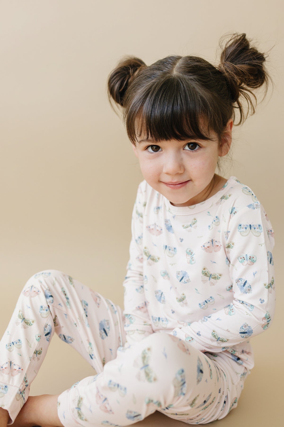Luna Moths 2pc Bamboo Pajamas — Little Joy Co.