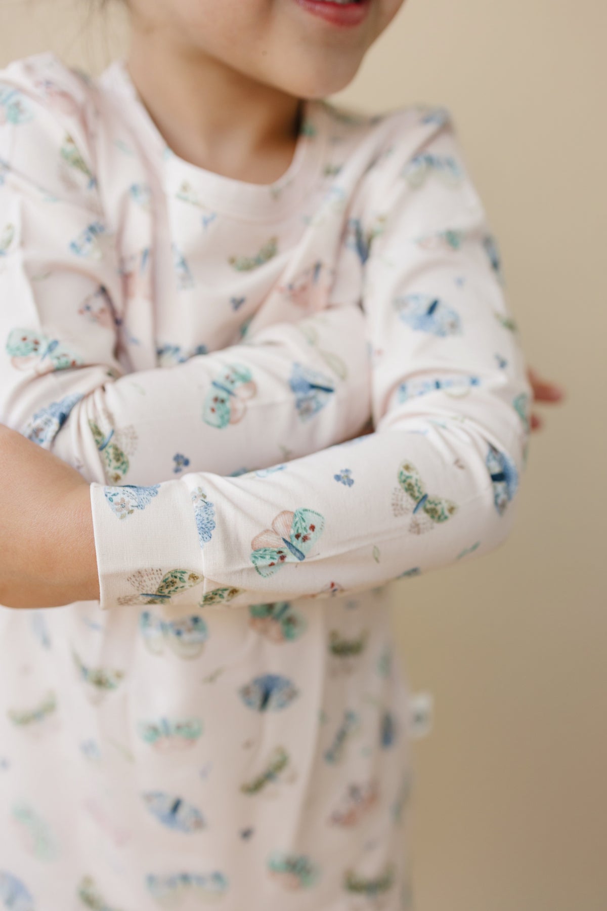 Luna Moths 2pc Bamboo Pajamas — Little Joy Co.