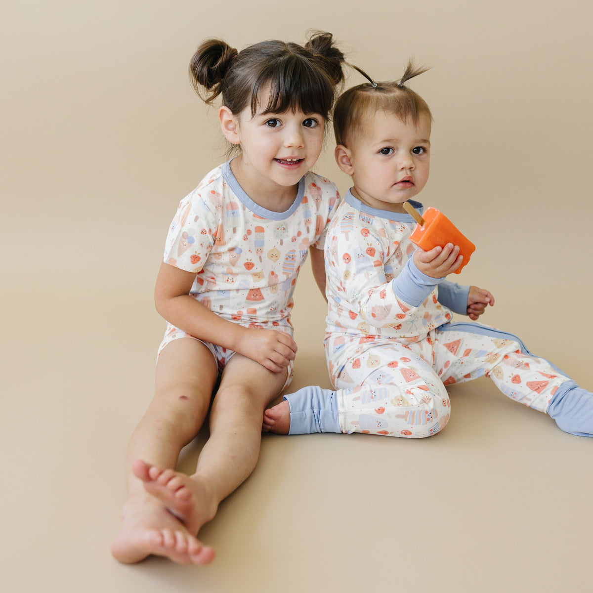 Sweet Summertime 2pc Bamboo Pajamas — Little Joy Co.
