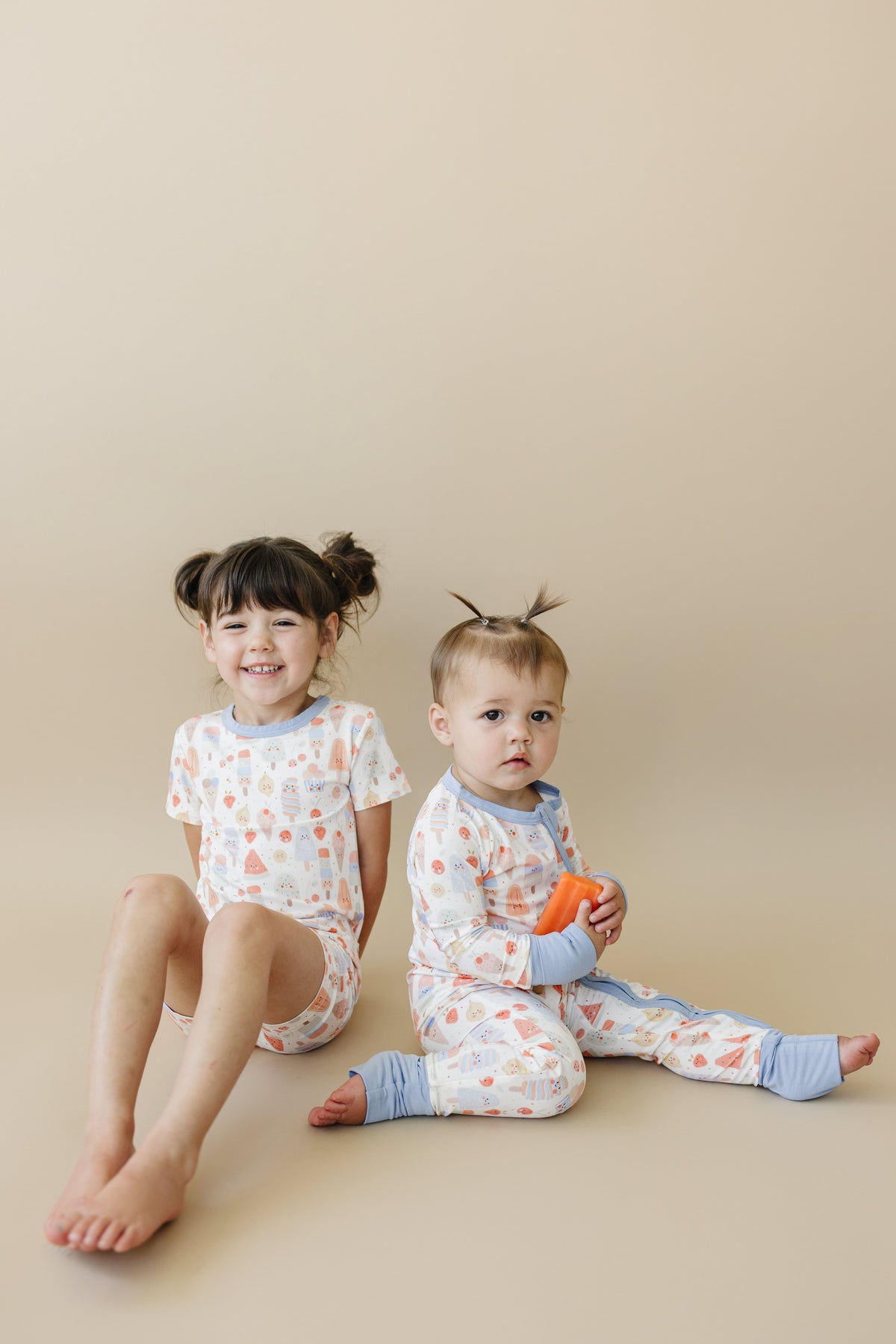 Sweet Summertime 2pc Bamboo Pajamas — Little Joy Co.