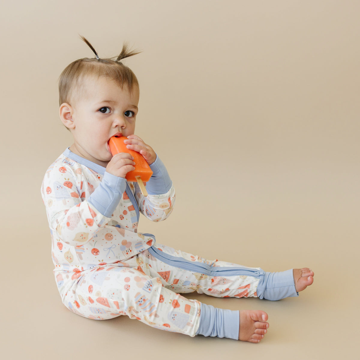 Sweet Summertime Bamboo Zippy Pajamas — Little Joy Co.