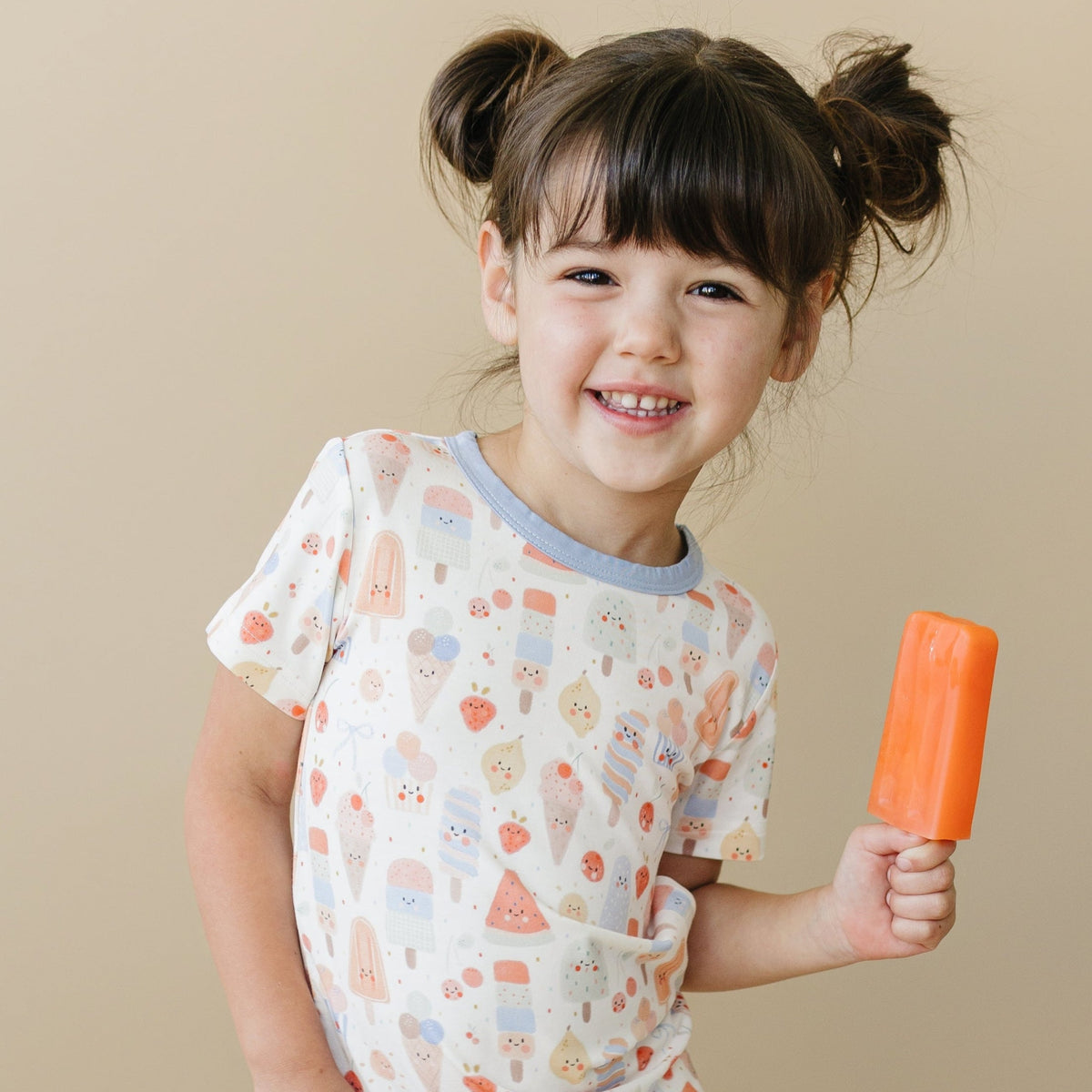 Sweet Summertime 2pc Bamboo Pajamas — Little Joy Co.