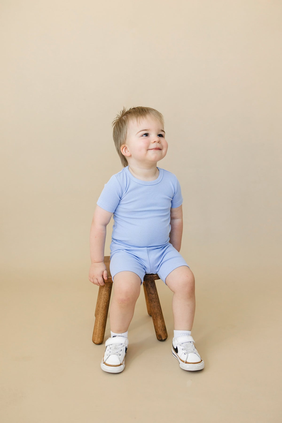 Solid Ribbed Bamboo 2pc Pajamas - more colors — Little Joy Co.