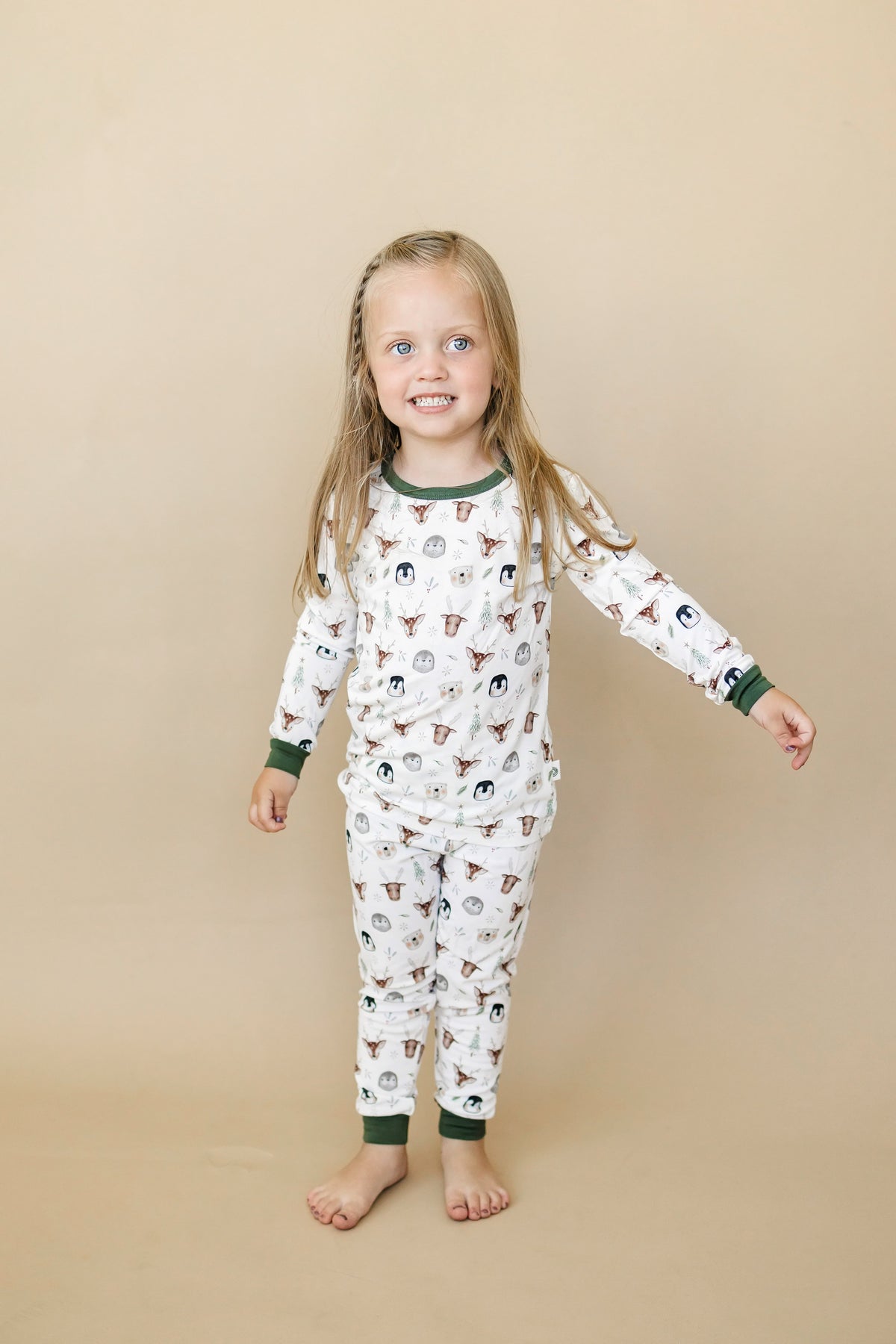North Pole Pals 2pc Bamboo Pajamas — Little Joy Co.