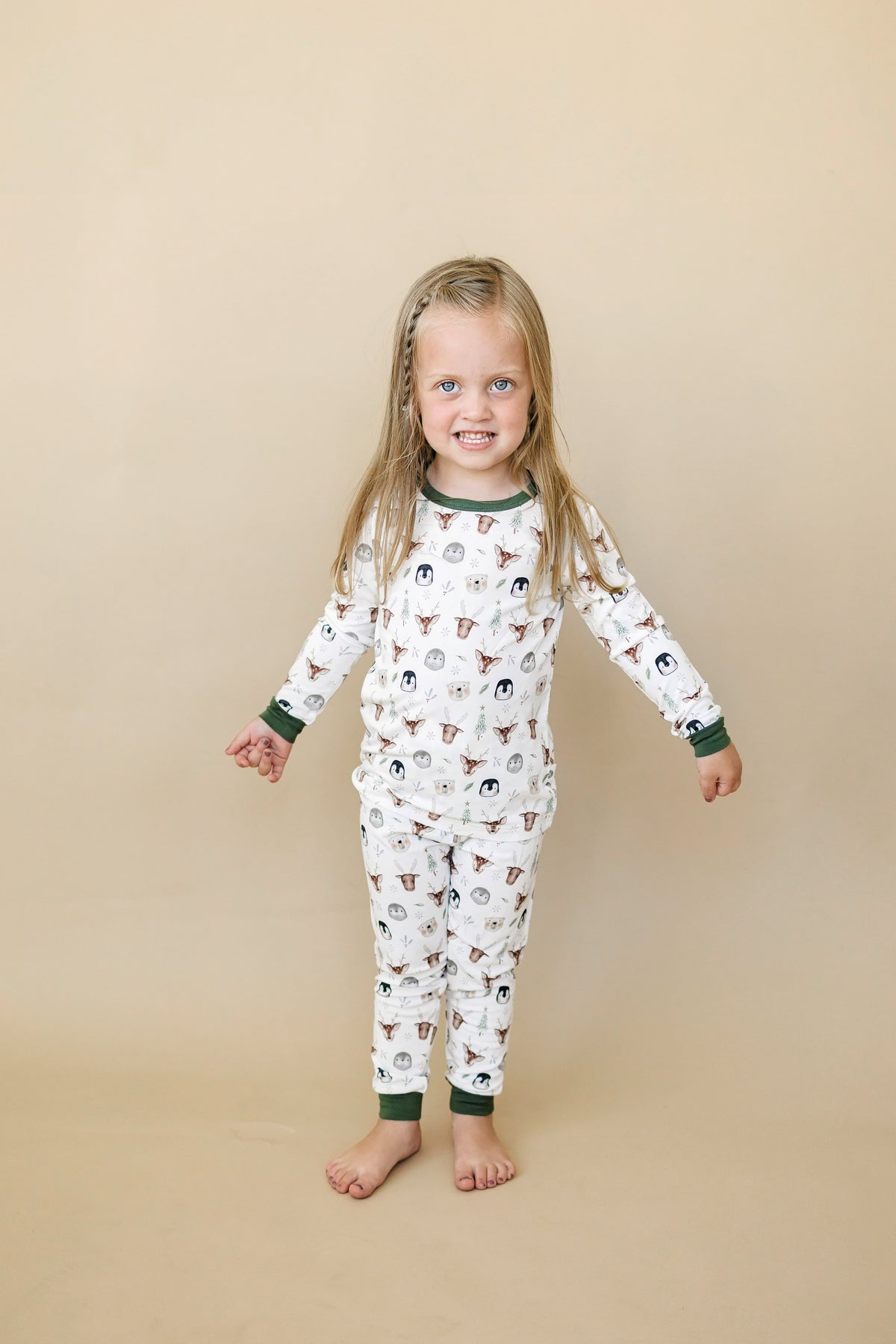 North Pole Pals 2pc Bamboo Pajamas — Little Joy Co.