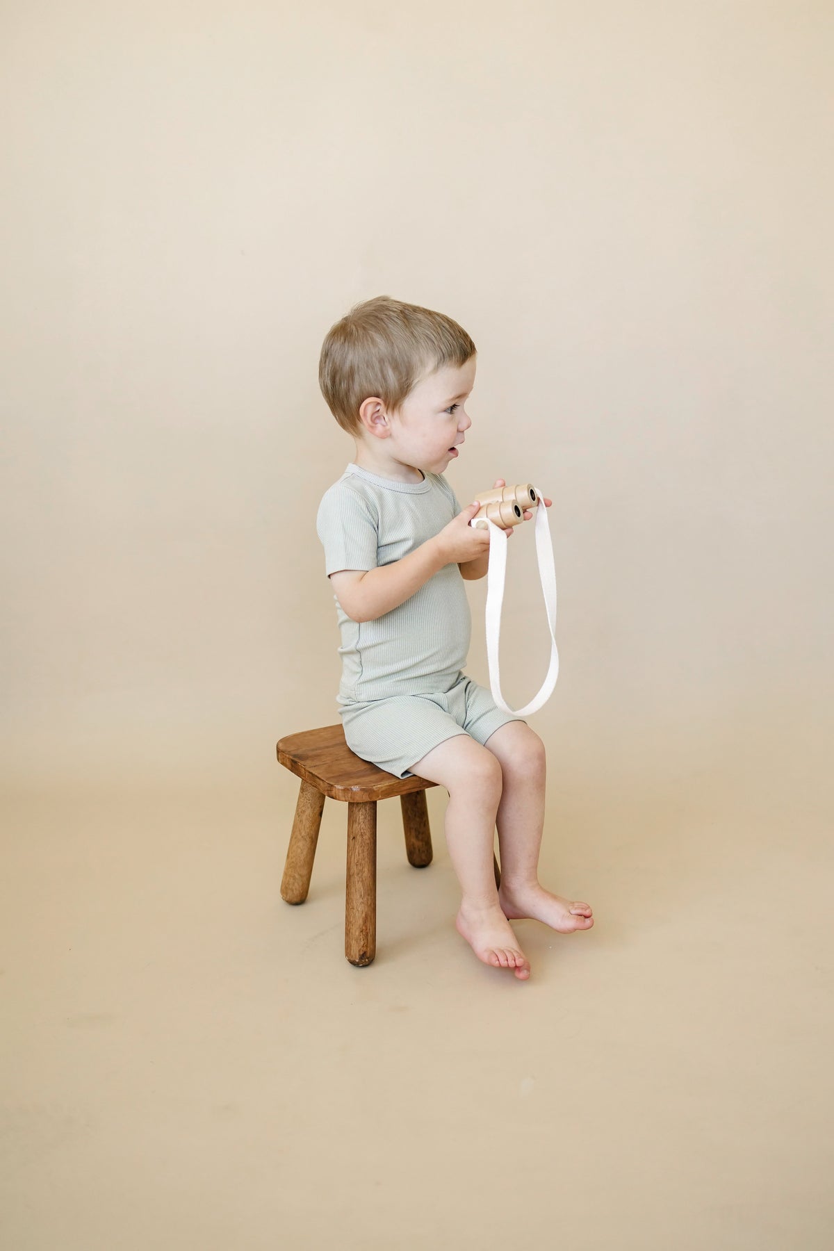 Solid Ribbed Bamboo 2pc Pajamas - more colors — Little Joy Co.