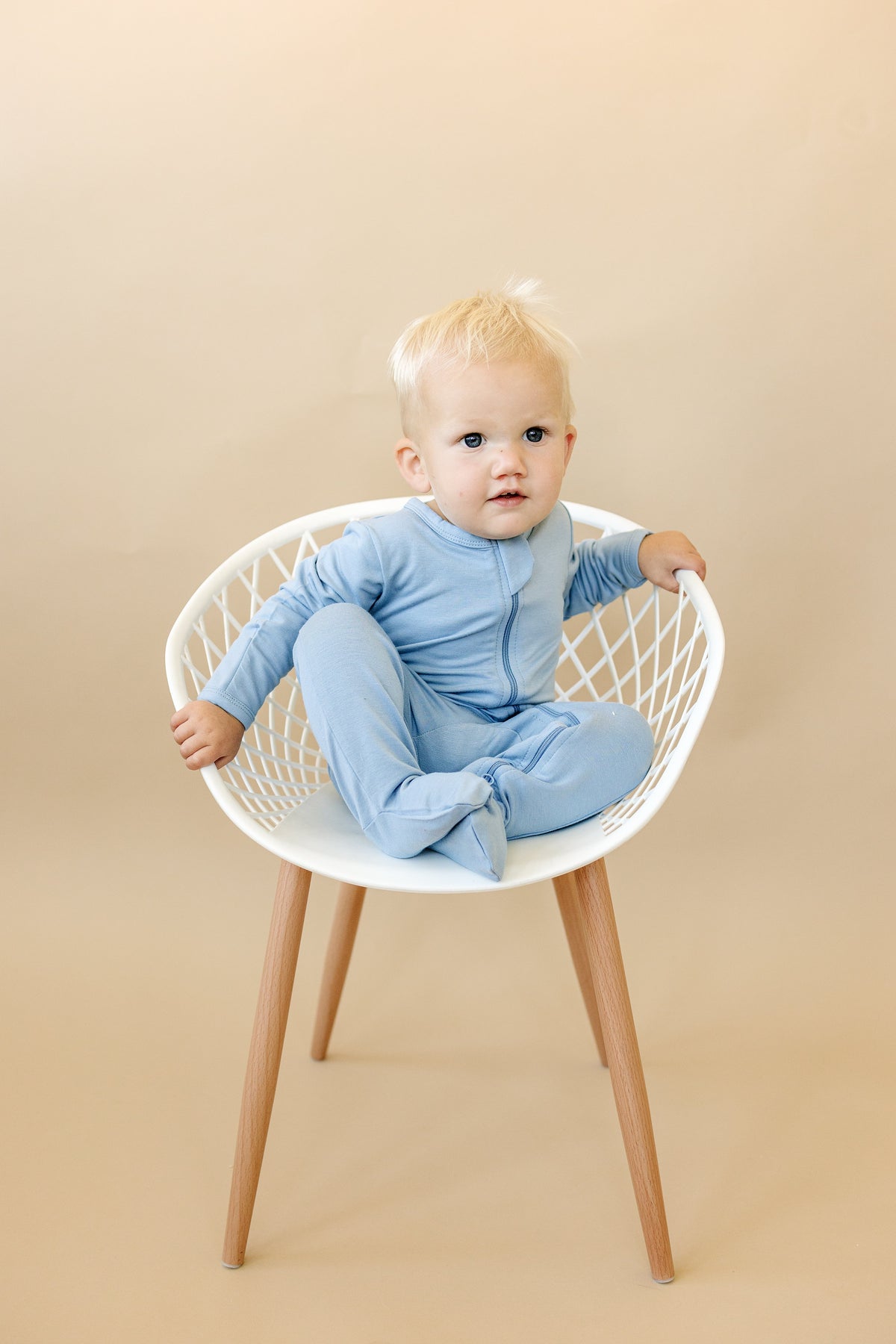 Bamboo Footed Bamboo Zippy Pajamas — Little Joy Co.