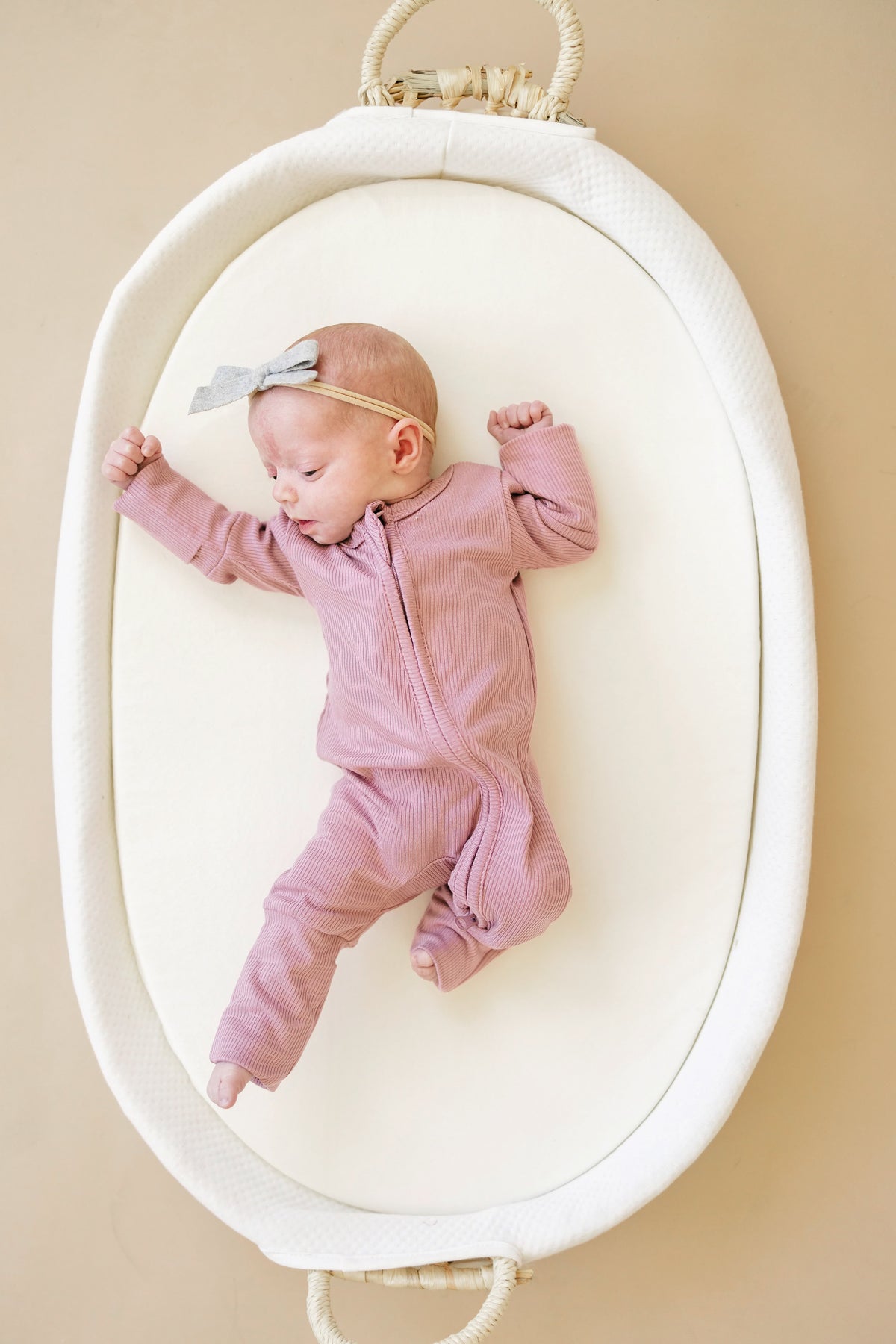 Solid Ribbed Bamboo Zippy Romper - more colors — Little Joy Co.