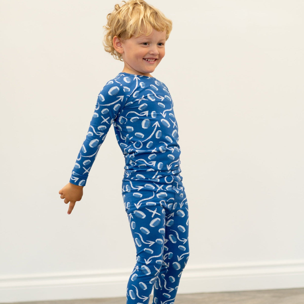 Allen Work Big Kid Pajama — Sweet Bamboo