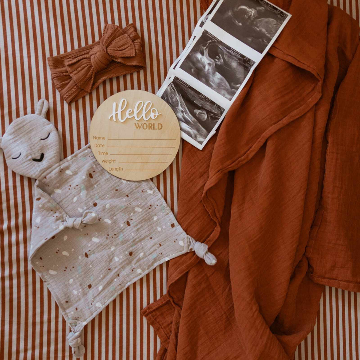 100% Muslin Lovey - Alpaca — Parker Baby Co.