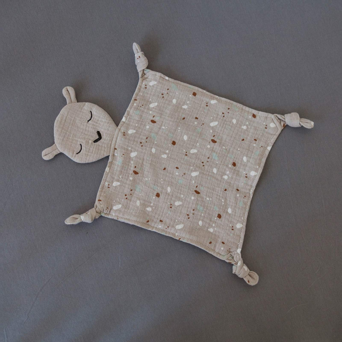 100% Muslin Lovey - Alpaca — Parker Baby Co.