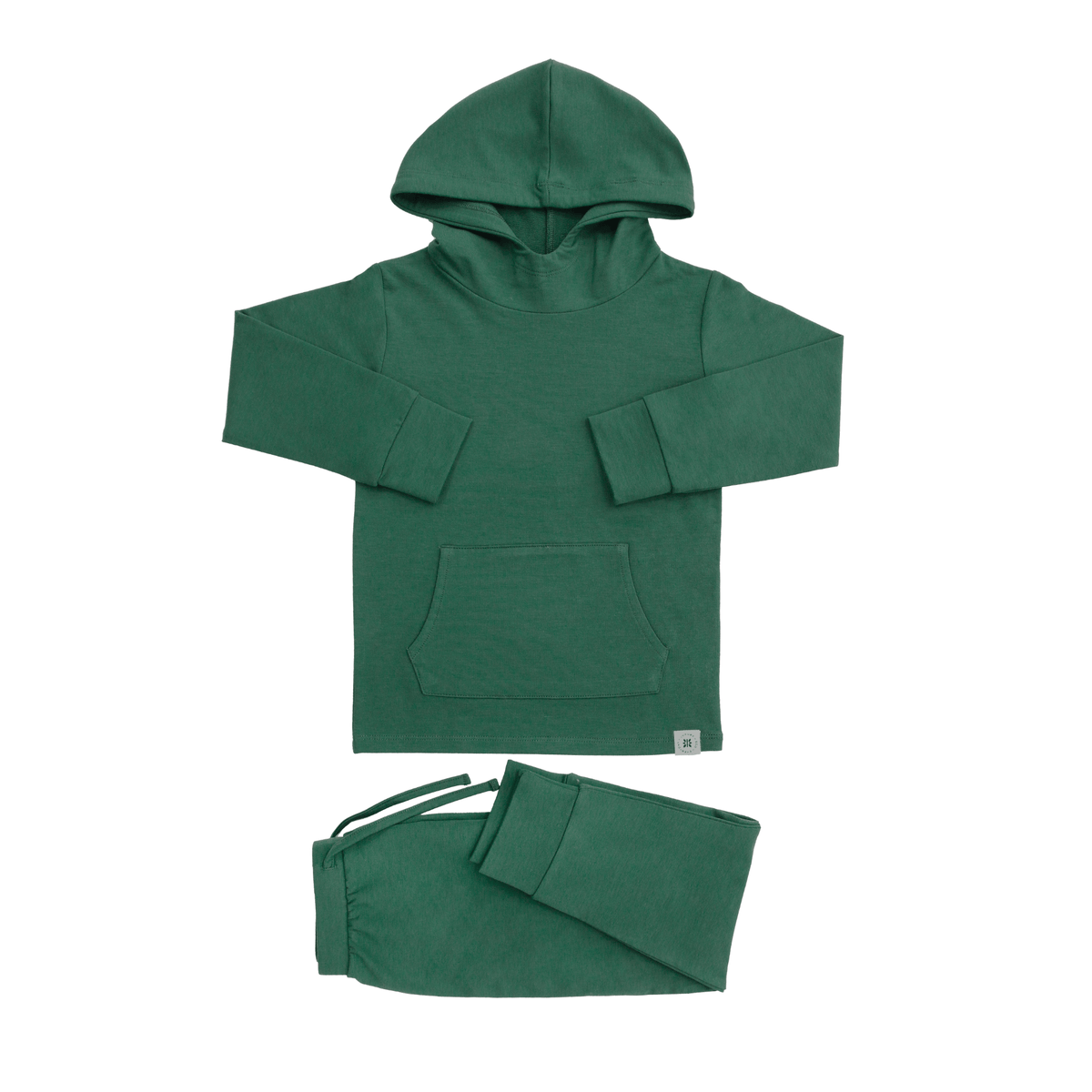 Alpine Green Hooded Jogger Set — Sweet Bamboo